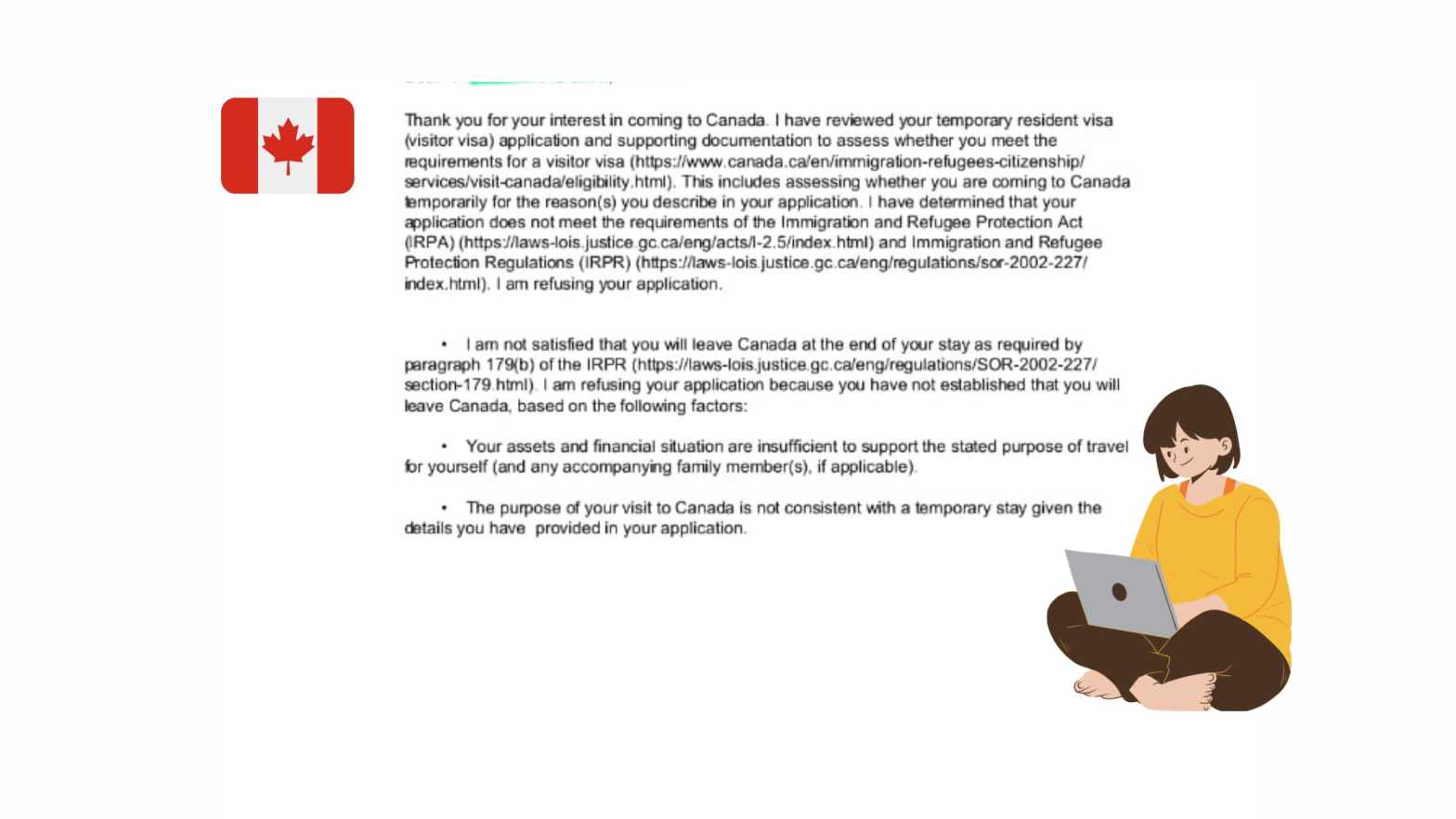 11cr funds provided for Canada visitor file, Still visa got rejected reason will shock you